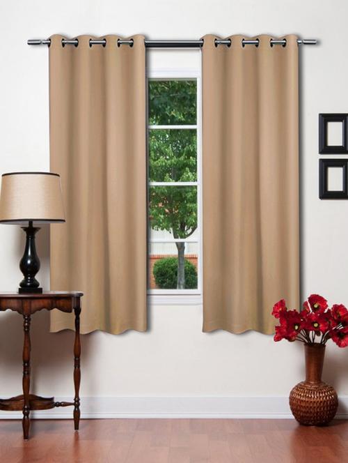 bianca dark gold solid premium blackout window curtains - 12523413 - Very Small Image - 1