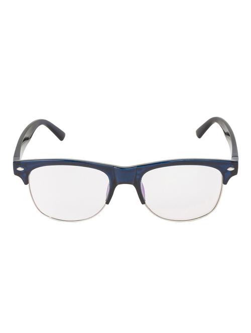 transparent plastic wayfarer men sunglass - 12526514 - Very Small Image - 1
