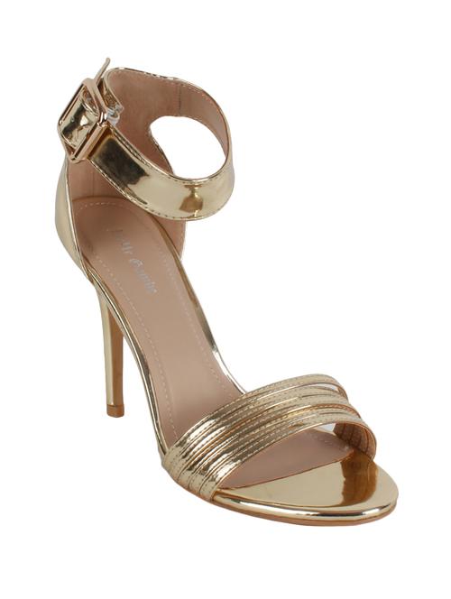 gold ankle strap sanda - 12543401 - Very Small Image - 1