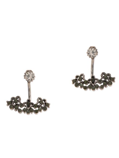 black metallic crystal studs - 1254970 - Very Small Image - 1