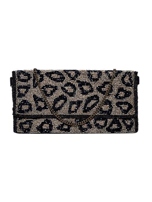 multi cotton embellished sling clutch - 12552216 - Very Small Image - 1