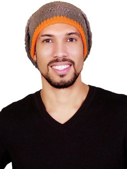 grey cotton caps and hat - 12556992 - Very Small Image - 1