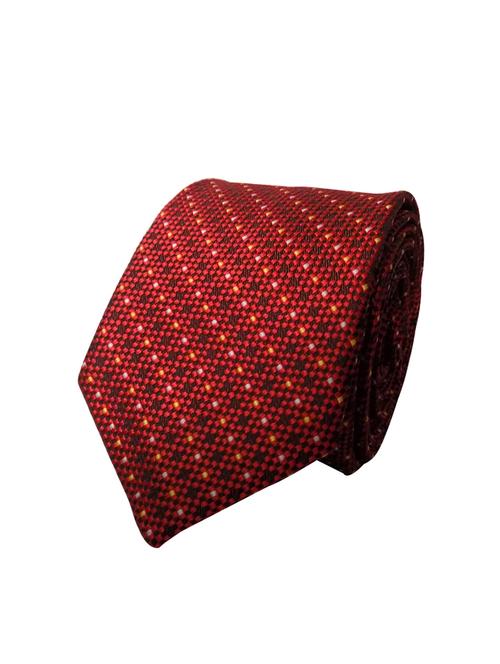 maroon micro fiber tie - 12557123 - Very Small Image - 1