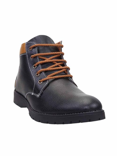 black lace up Low ankle boot - 12559059 - Very Small Image - 1