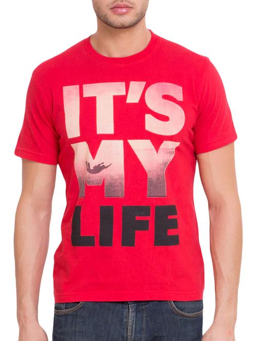 red cotton tshirt - 12560277 - Very Small Image - 1
