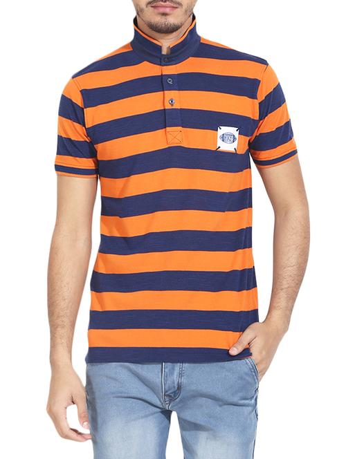 orange cotton t-shirt - 12561491 - Very Small Image - 1