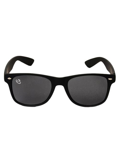 black plastic wayfarer men sunglass - 12562141 - Very Small Image - 1