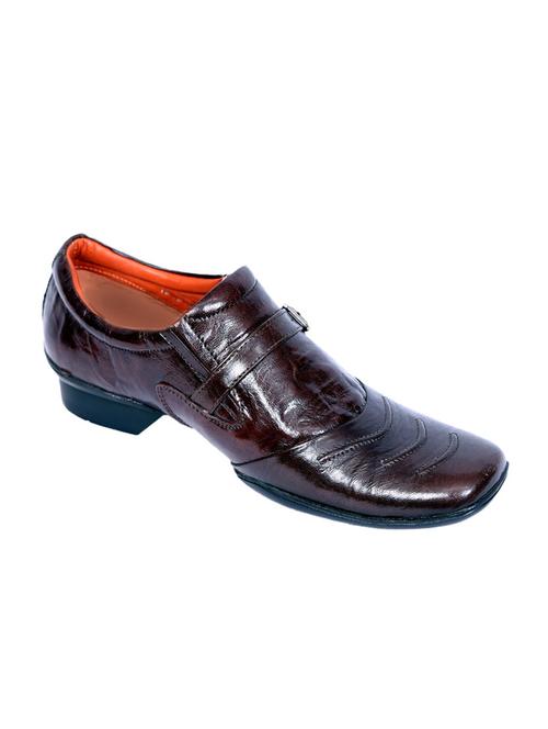brown leather slip on - 12565219 - Very Small Image - 1