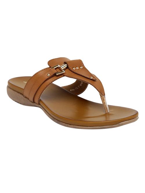 tan pu sandals - 12565244 - Very Small Image - 1