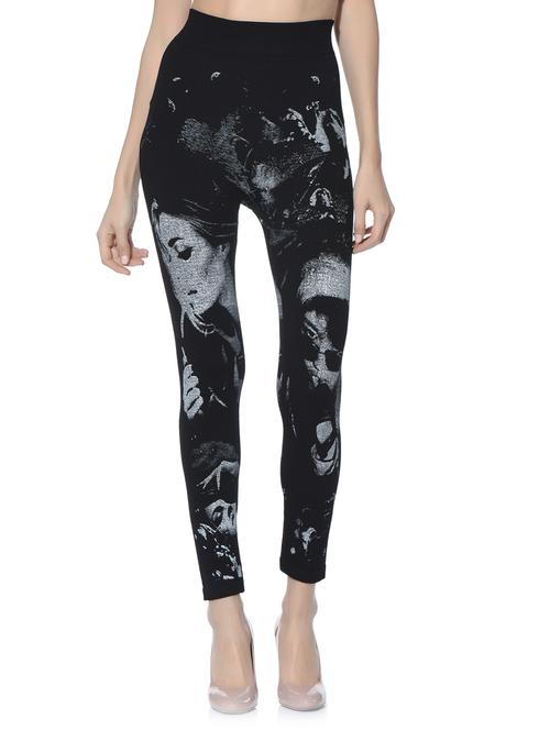 black woollen jegging - 12565730 - Very Small Image - 1