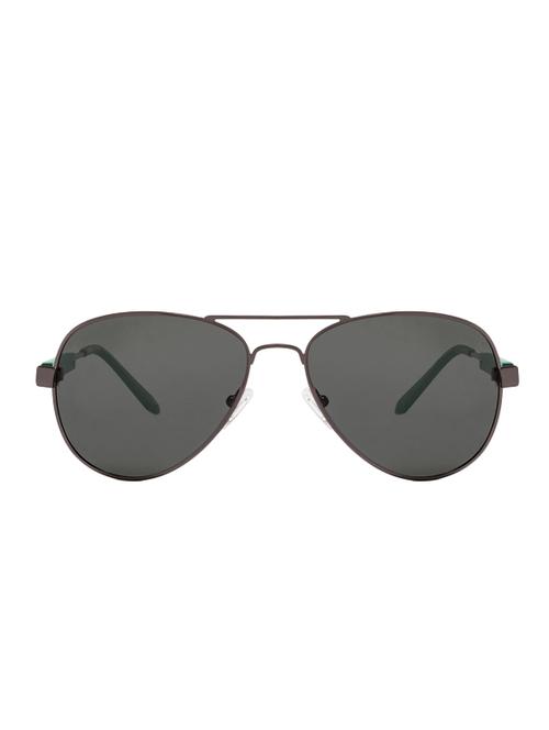 gunmetal metal aviator men sunglass - 12571969 - Very Small Image - 1