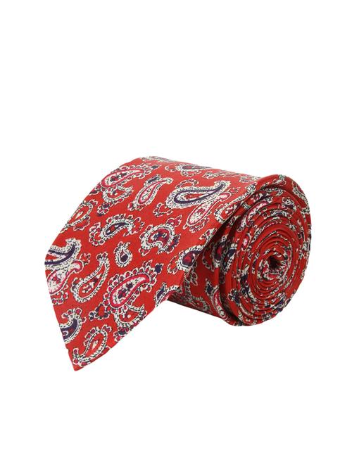orange silk tie - 12573313 - Very Small Image - 1