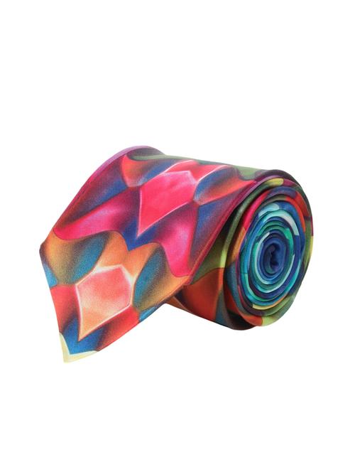 multi colored silk tie - 12573315 - Very Small Image - 1