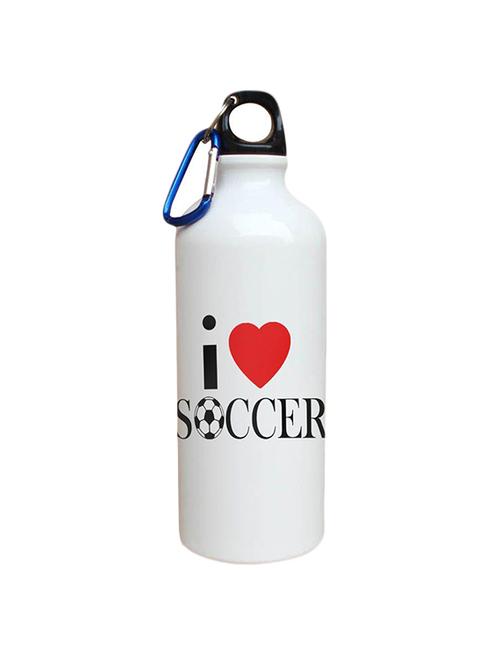 i love soccer printed bottle - 12575144 - Very Small Image - 1