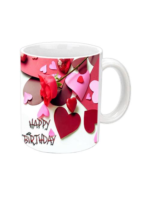 happy birthday multicolor mug - 12575918 - Very Small Image - 1