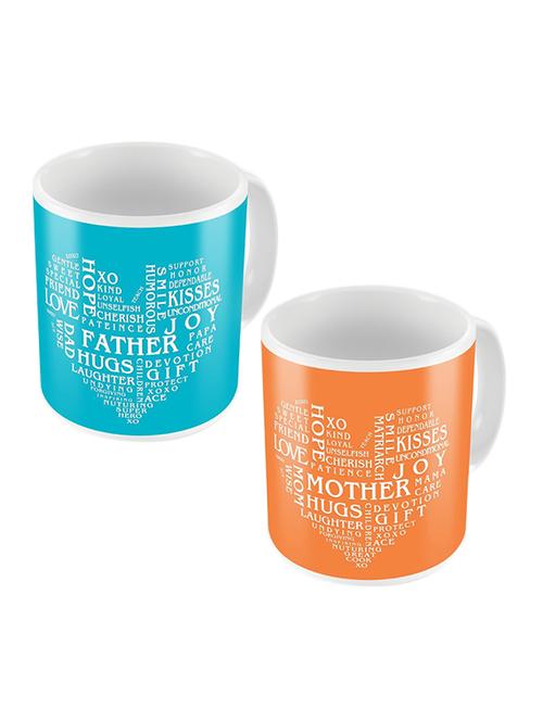 father and mother love multicolor mug - 12575930 - Very Small Image - 1