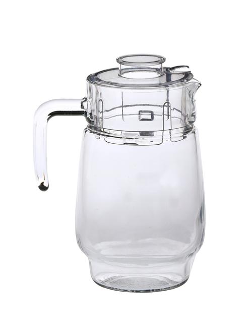fancy glass jug with cap - 12577115 - Very Small Image - 1