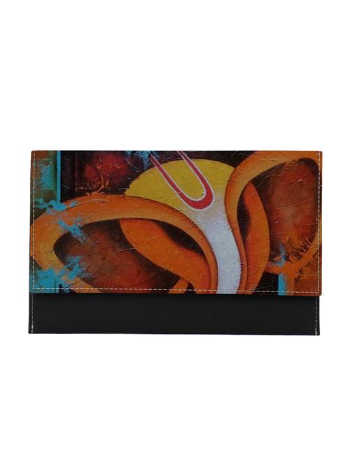 multi colored synthetic leather clutch - 12577127 - Very Small Image - 1