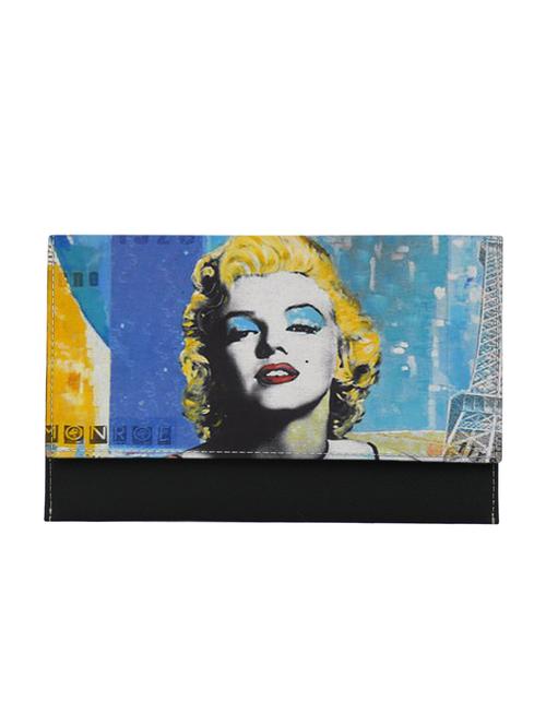 multi colored synthetic leather) clutch - 12577154 - Very Small Image - 1