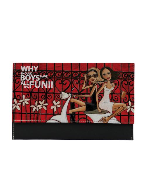 multi colored synthetic leather) clutch - 12577163 - Very Small Image - 1