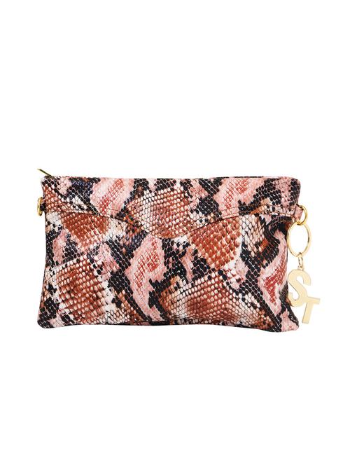 multi colored leatherette clutch - 12577960 - Very Small Image - 1