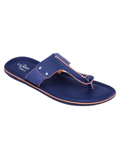 blue synthetic slippers - 12578433 - Very Small Image - 1