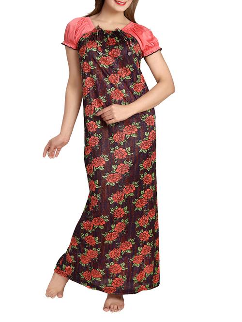red satin gown - 12578953 - Very Small Image - 1