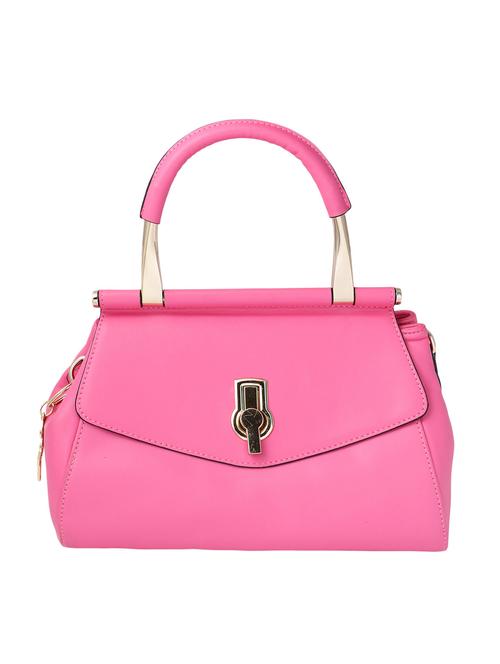 pink leatherette handbag - 12579079 - Very Small Image - 1