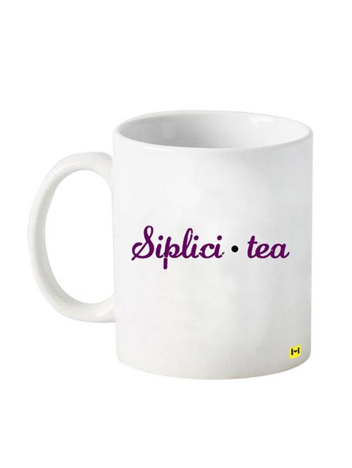 hamee customizable premium printed white ceramic coffee / tea mug " flowers " - 12581030 - Very Small Image - 1