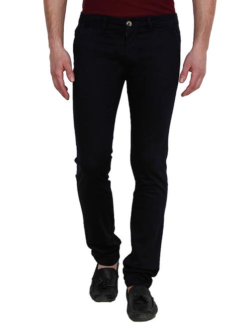 black cotton chinos - 12581550 - Very Small Image - 1