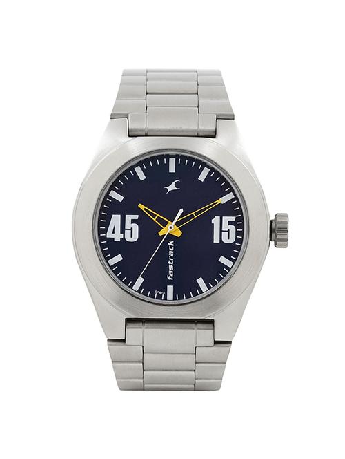 fastrack analog blue dial men's watch - 3110sm03 - 12583771 - Very Small Image - 1