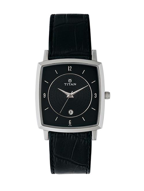 titan classic analog black dial men's watch-9159sl02 - 12583780 - Very Small Image - 1