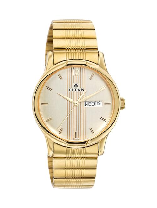 titan karishma analog silver dial men's watch - ne1580ym04 - 12583815 - Very Small Image - 1