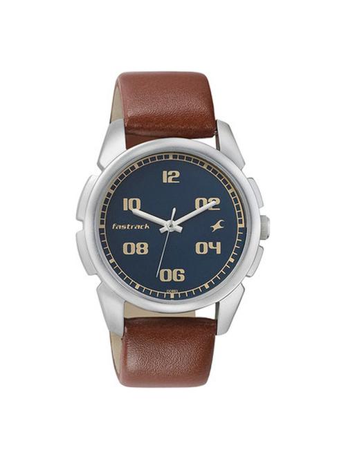 fastrack casual analog blue dial men's watch - 3124sl02 - 12583838 - Very Small Image - 1