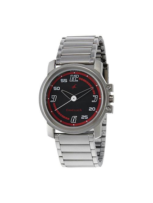 fastrack upgrades analog black dial men's watch - ne3039sm08 - 12583854 - Very Small Image - 1