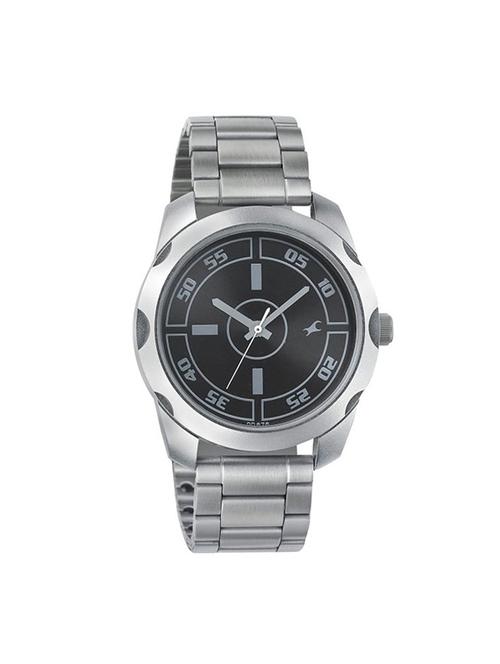 fastrack casual analog black dial men's watch - 3123sm01 - 12583855 - Very Small Image - 1