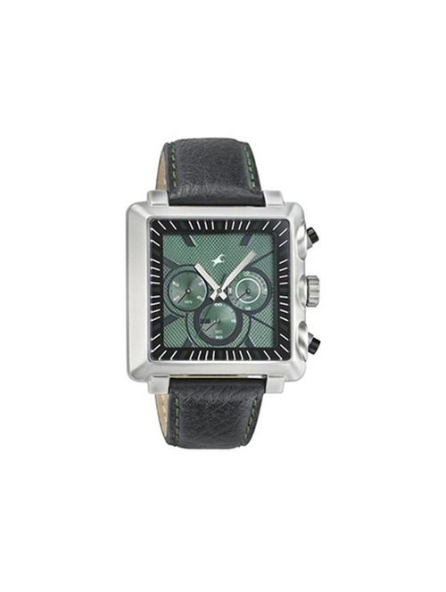 fastrack chronograph green dial men's watch - 3111sl02 - 12583902 - Very Small Image - 1