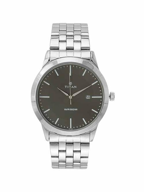 titan analog black dial men's watch - 1584sm04 - 12583913 - Very Small Image - 1