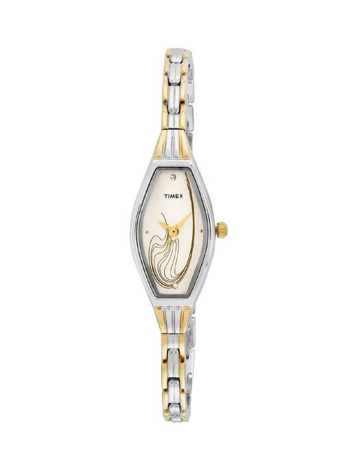 timex analogue silver dial women's watch - tw000uv11 - 12584454 - Very Small Image - 1