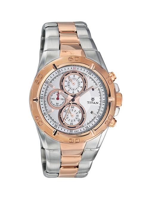 titan 9308km01 octane chronograph watch - for men - 12584612 - Very Small Image - 1