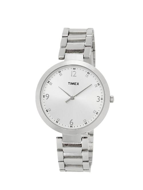 timex fashion analogue silver dial women's watch - tw000x202 - 12584700 - Very Small Image - 1