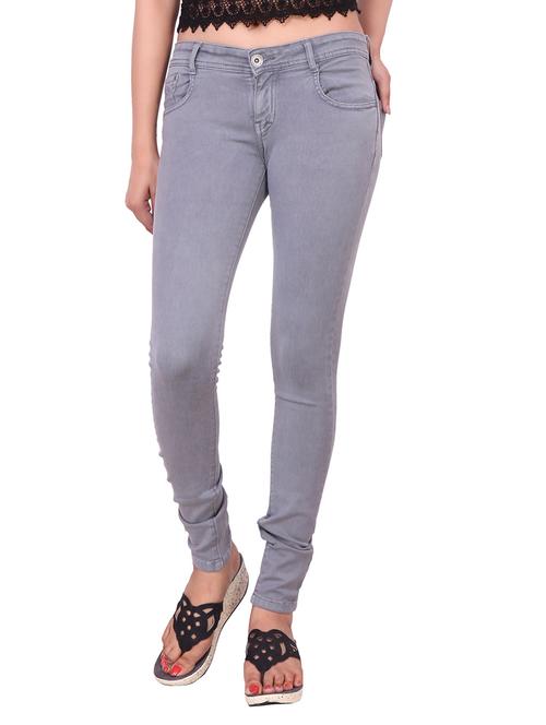 grey denim jeans - 12586950 - Very Small Image - 1