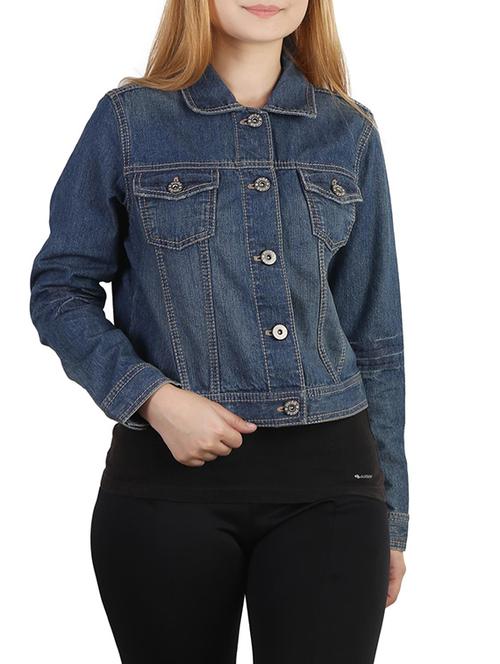 blue denim jacket - 12587399 - Very Small Image - 1