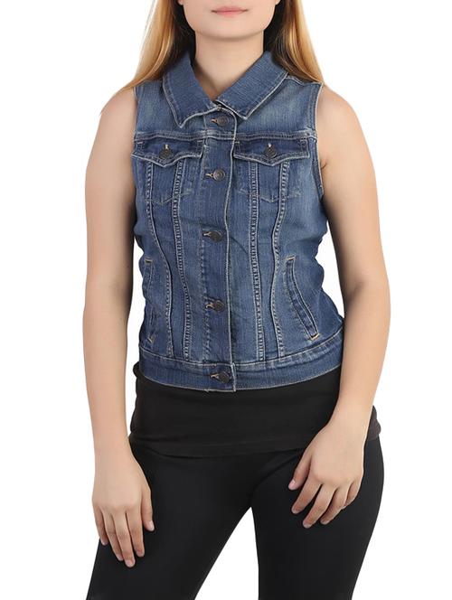blue denim jacket - 12587407 - Very Small Image - 1
