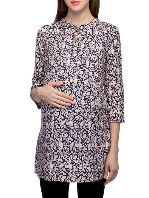 multi colored viscose maternity wear - 12588243 - Very Small Image - 1