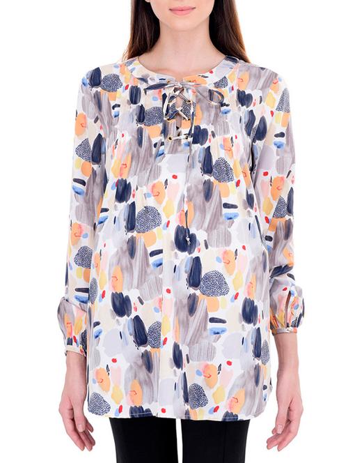 multi colored polyester maternity wear - 12588257 - Very Small Image - 1