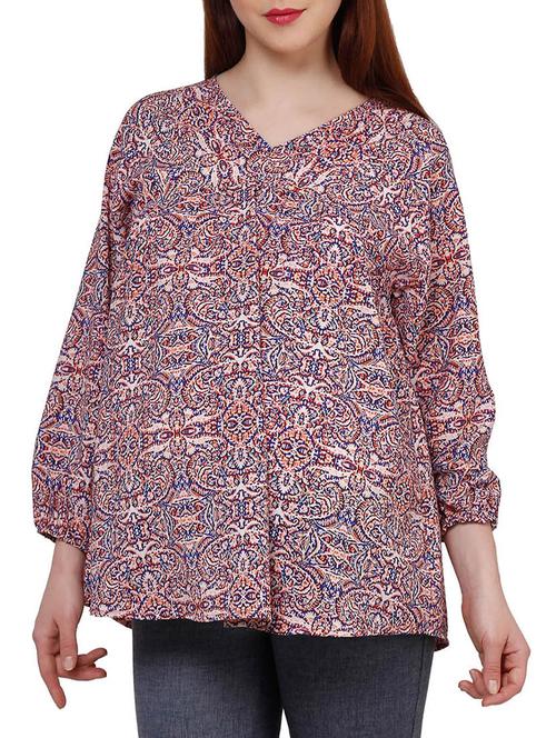 multi colored polyester maternity wear - 12588278 - Very Small Image - 1