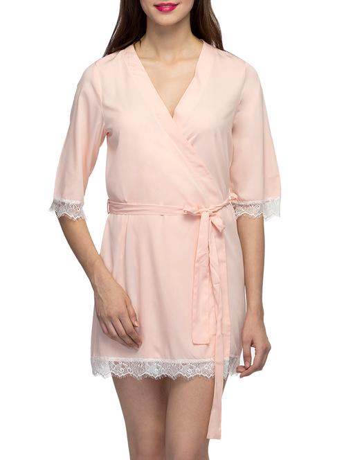 orange polyester robe - 12588290 - Very Small Image - 1