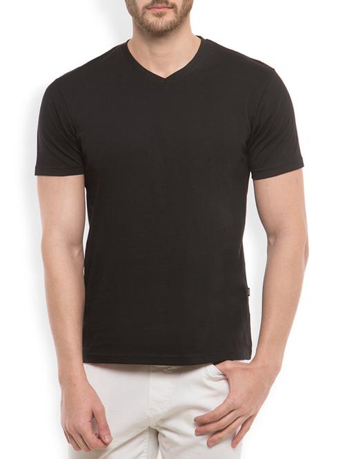 black cotton tshirt - 12590309 - Very Small Image - 1