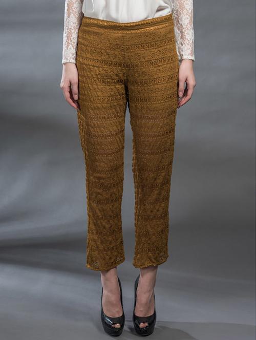 gold lace trouser - 12594111 - Very Small Image - 1